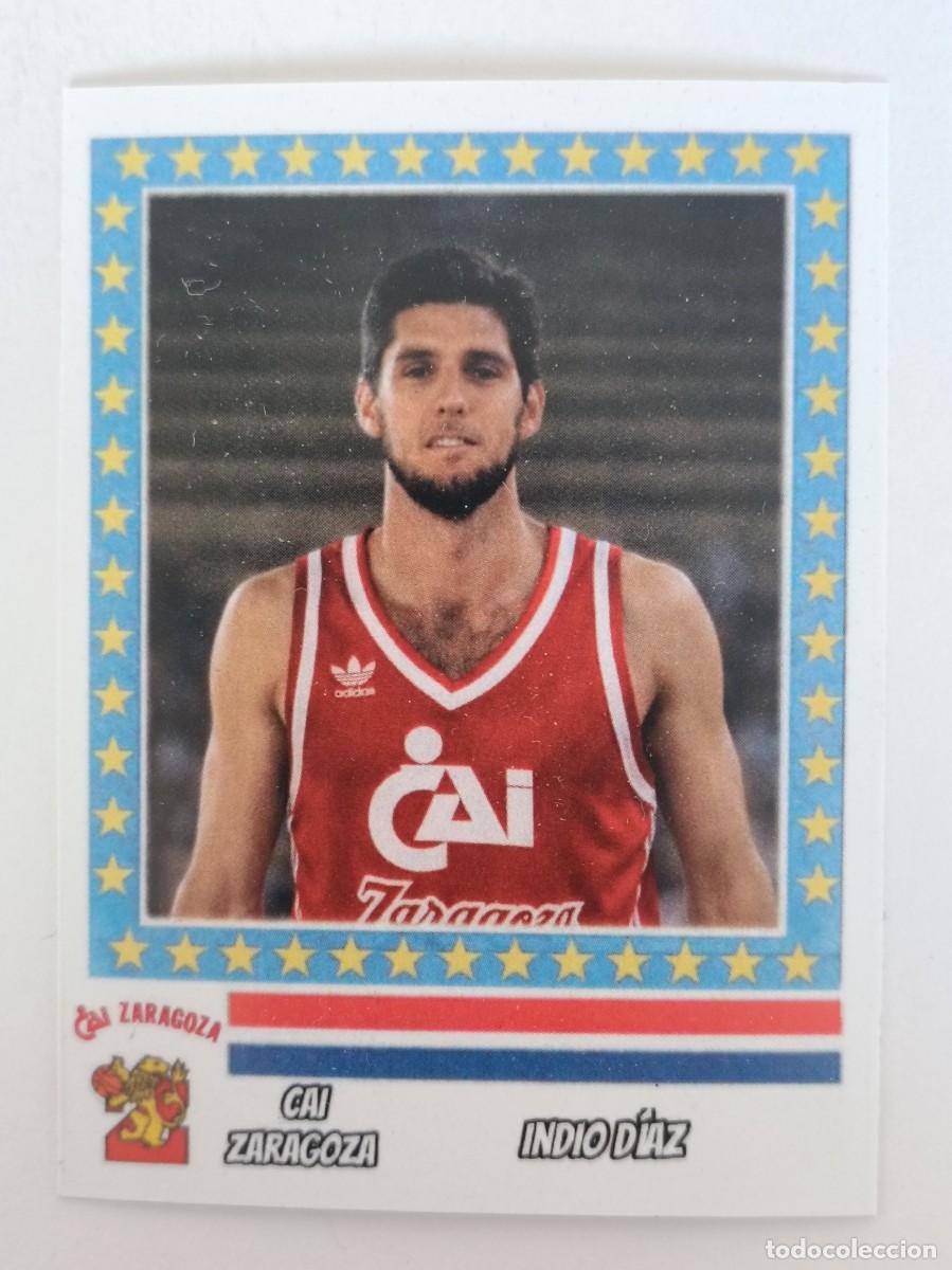 Coleccionismo deportivo: INDIO DIAZ (CAI ZARAGOZA) COPA KORAC 87/88 BALONCESTO