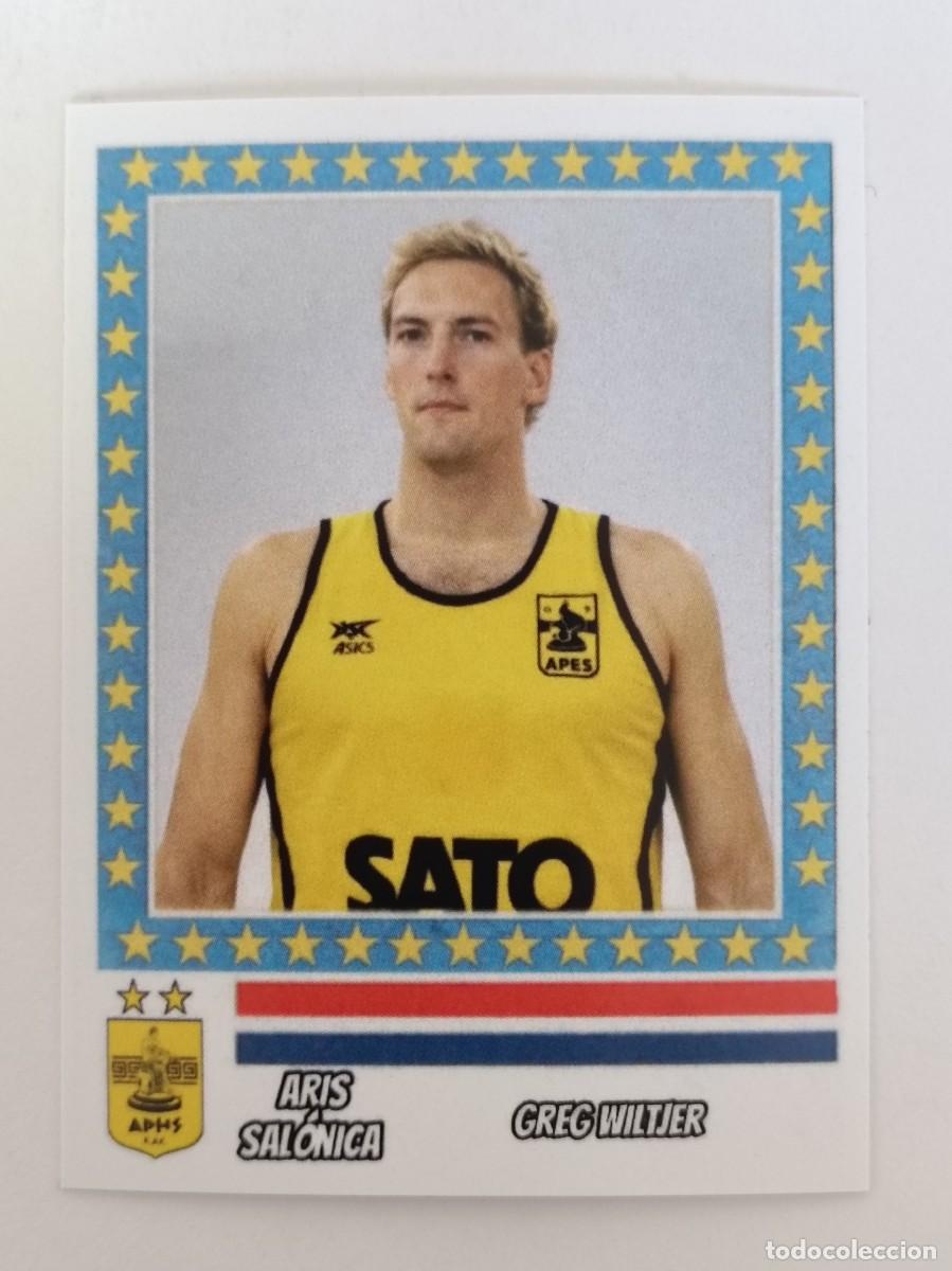 Coleccionismo deportivo: GREG WILTJER (ARIS SALONICA) COPA DE EUROPA 87/88 BALONCESTO