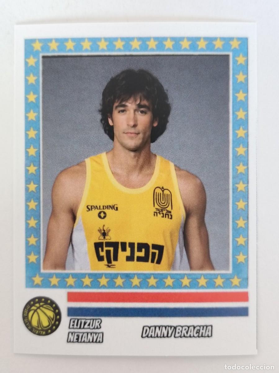 Coleccionismo deportivo: DANNY BRACHA (ELITZUR NETANYA) COPA KORAC 87/88 BALONCESTO