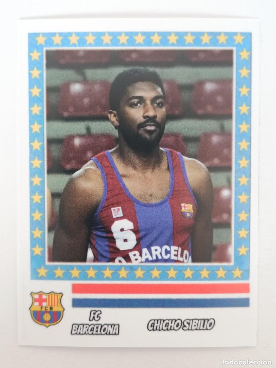 Coleccionismo deportivo: CHICHO SIBILIO (F.C. BARCELONA) COPA DE EUROPA 87/88 BALONCESTO