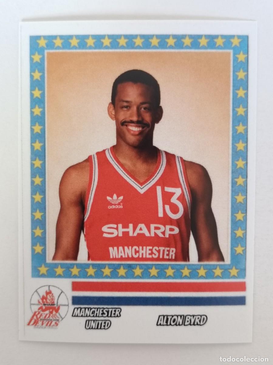 Coleccionismo deportivo: ALTON BYRD (MANCHESTER UNITED) COPA KORAC 87/88 BALONCESTO