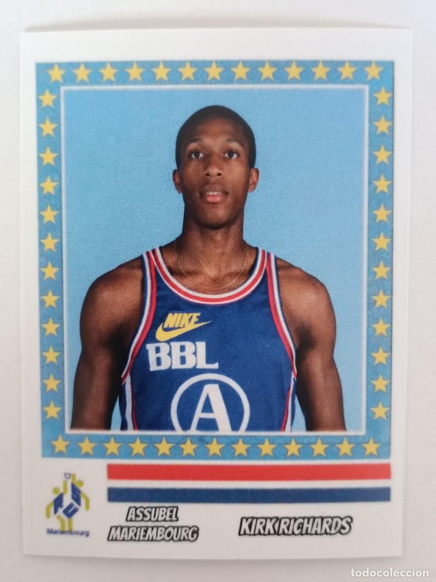 Coleccionismo deportivo: KIRK RICHARDS (ASSUBEL MARIEMBURG) RECOPA DE EUROPA 87/88 BALONCESTO