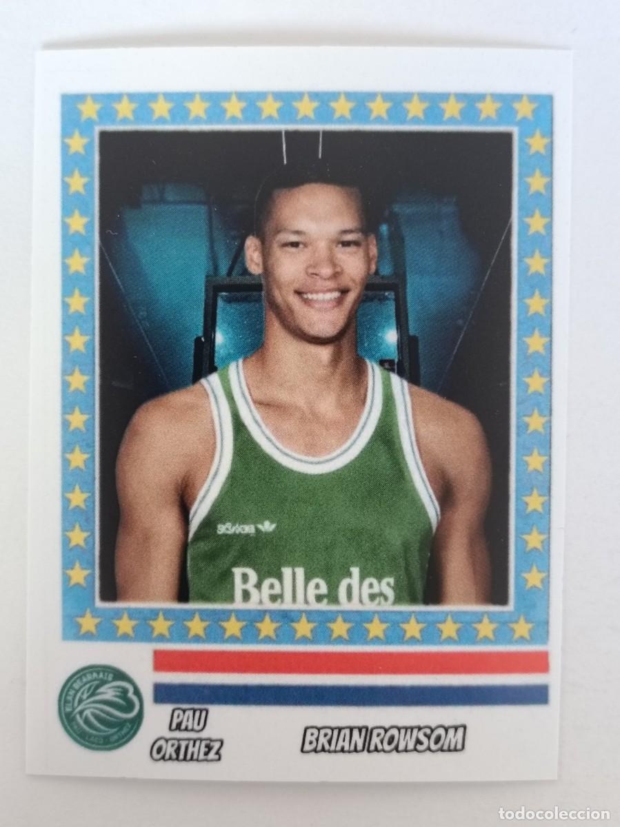 Coleccionismo deportivo: BRIAN ROWSOM (PAU ORTHEZ) COPA DE EUROPA 87/88 BALONCESTO