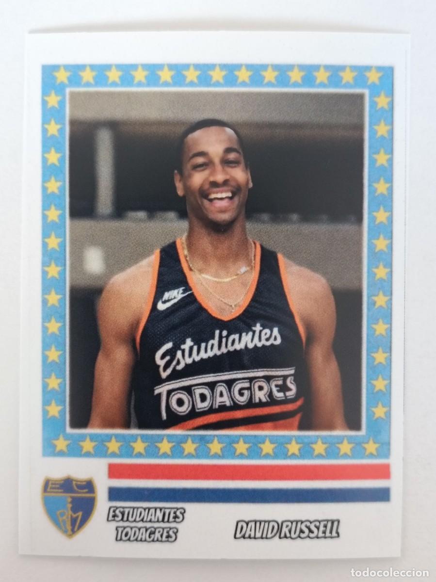 Coleccionismo deportivo: DAVID RUSSELL (ESTUDIANTES TODAGRES) COPA KORAC 87/88 BALONCESTO