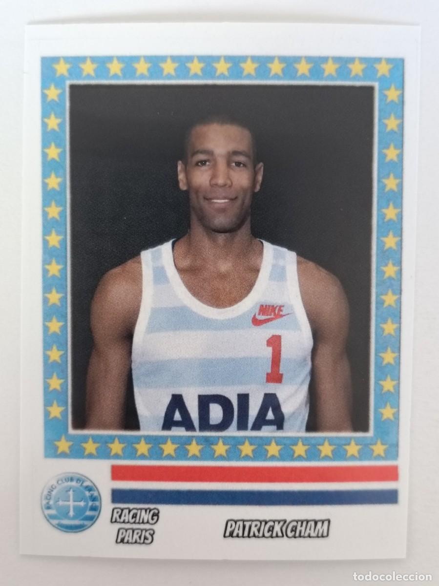 Coleccionismo deportivo: PATRICK CHAM (RACING PARIS) COPA KORAC 87/88 BALONCESTO