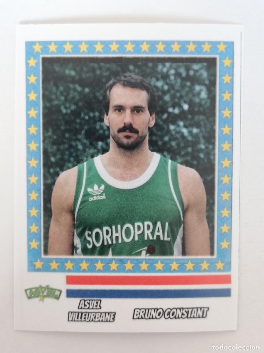 Coleccionismo deportivo: BRUNO CONSTANT (ASVEL VILLEURBANNE) COPA KORAC 87/88 BALONCESTO