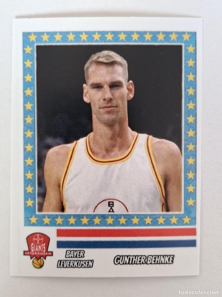 Coleccionismo deportivo: GUNTER BEHNKE (BAYER LEVERKUSEN) RECOPA DE EUROPA 87/88 BALONCESTO
