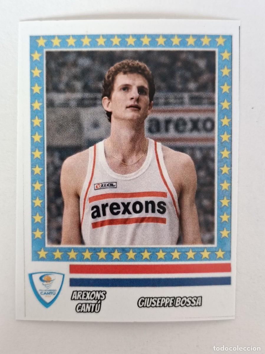 Coleccionismo deportivo: GIUSEPPE BOSSA (AREXONS CANTU) COPA KORAC 87/88 BALONCESTO