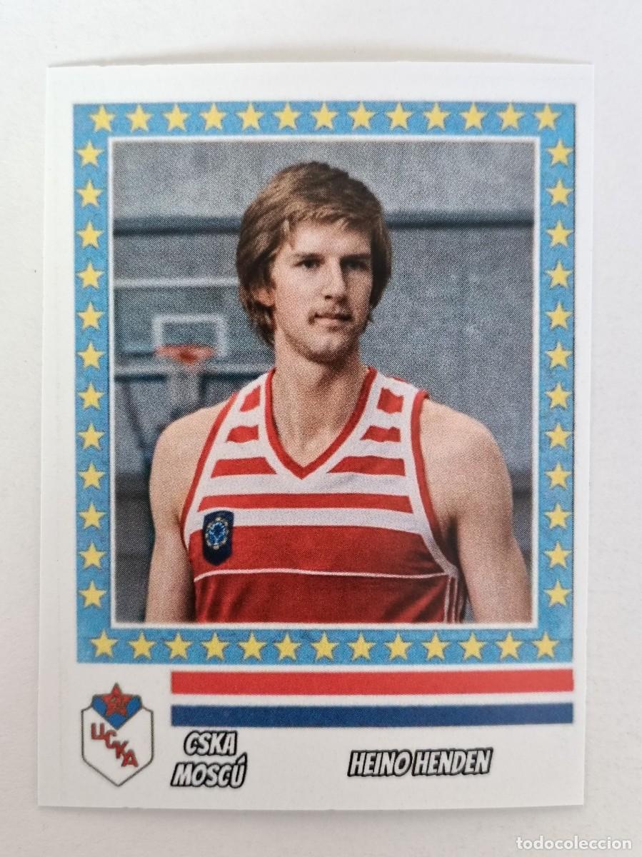 Coleccionismo deportivo: HEINO HENDEN (C.S.K.A. MOSCU) COPA KORAC 87/88 BALONCESTO