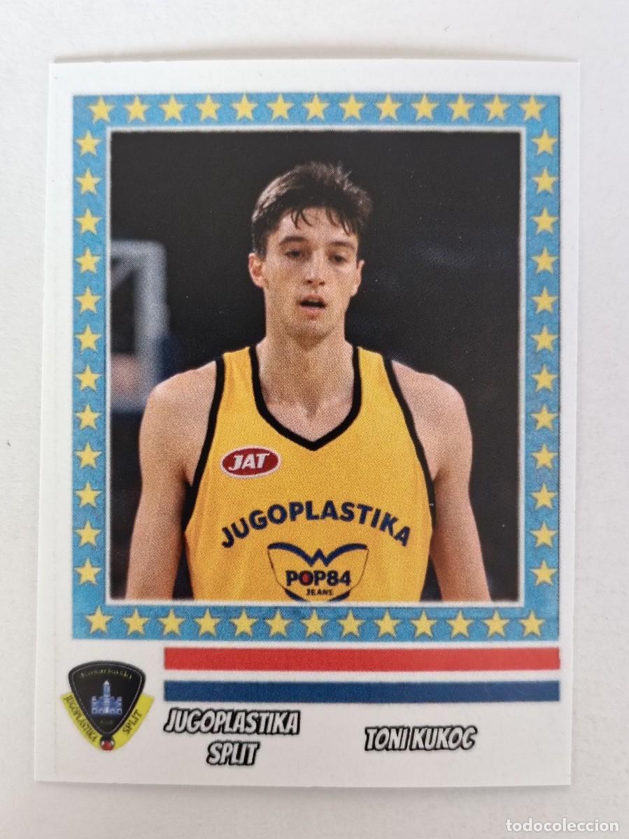 Coleccionismo deportivo: TONI KUKOC (JUGOPLASTIKA SPLIT) COPA KORAC 87/88 BALONCESTO
