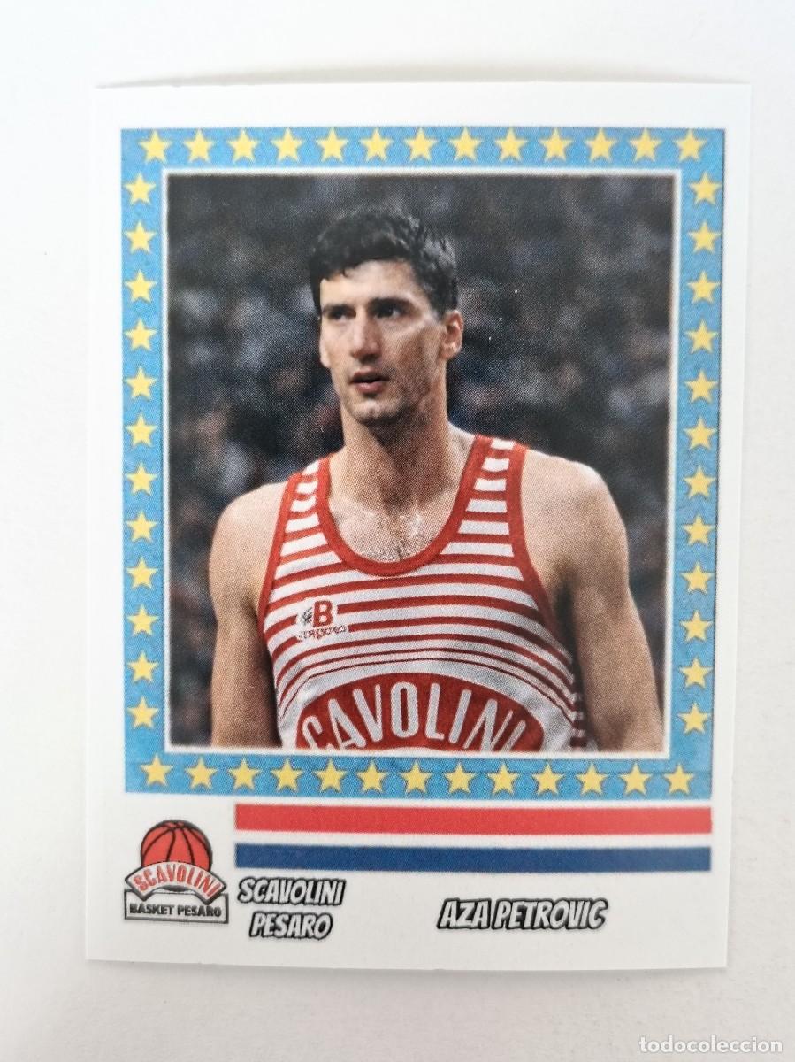 Coleccionismo deportivo: AZA PETROVIC (SCAVOLINI PESARO) RECOPA DE EUROPA 87/88 BALONCESTO
