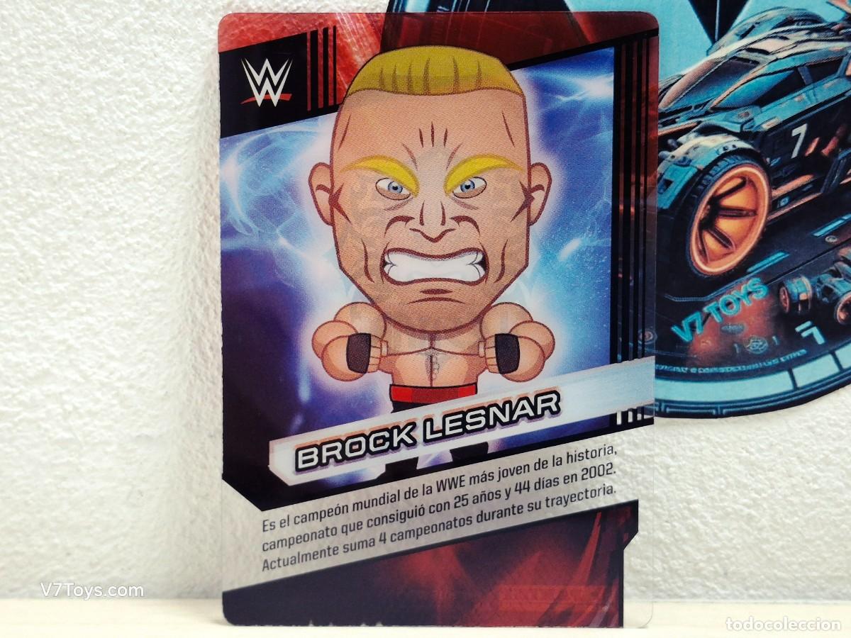 Coleccionismo deportivo: Carta Brock Lesnar N&ordm; 120 WWE Panini 2016