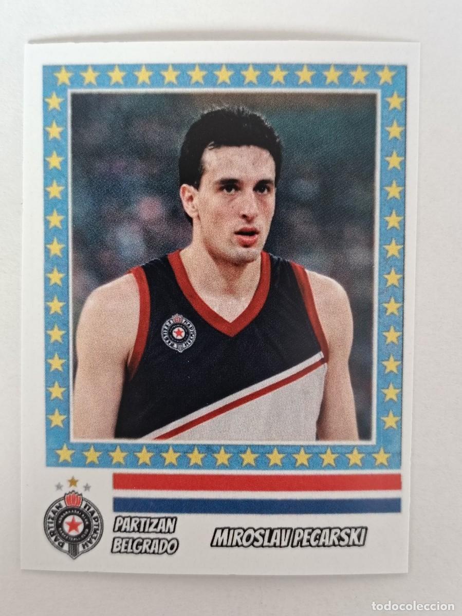 Coleccionismo deportivo: MIROSLAV PECARSKI (PARTIZAN BELGRADO) COPA DE EUROPA 87/88 BALONCESTO