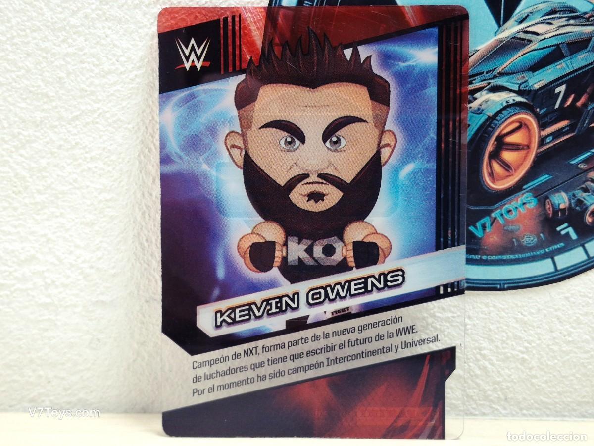 Coleccionismo deportivo: Carta Kevin Owens N&ordm; 126 WWE Panini 2016