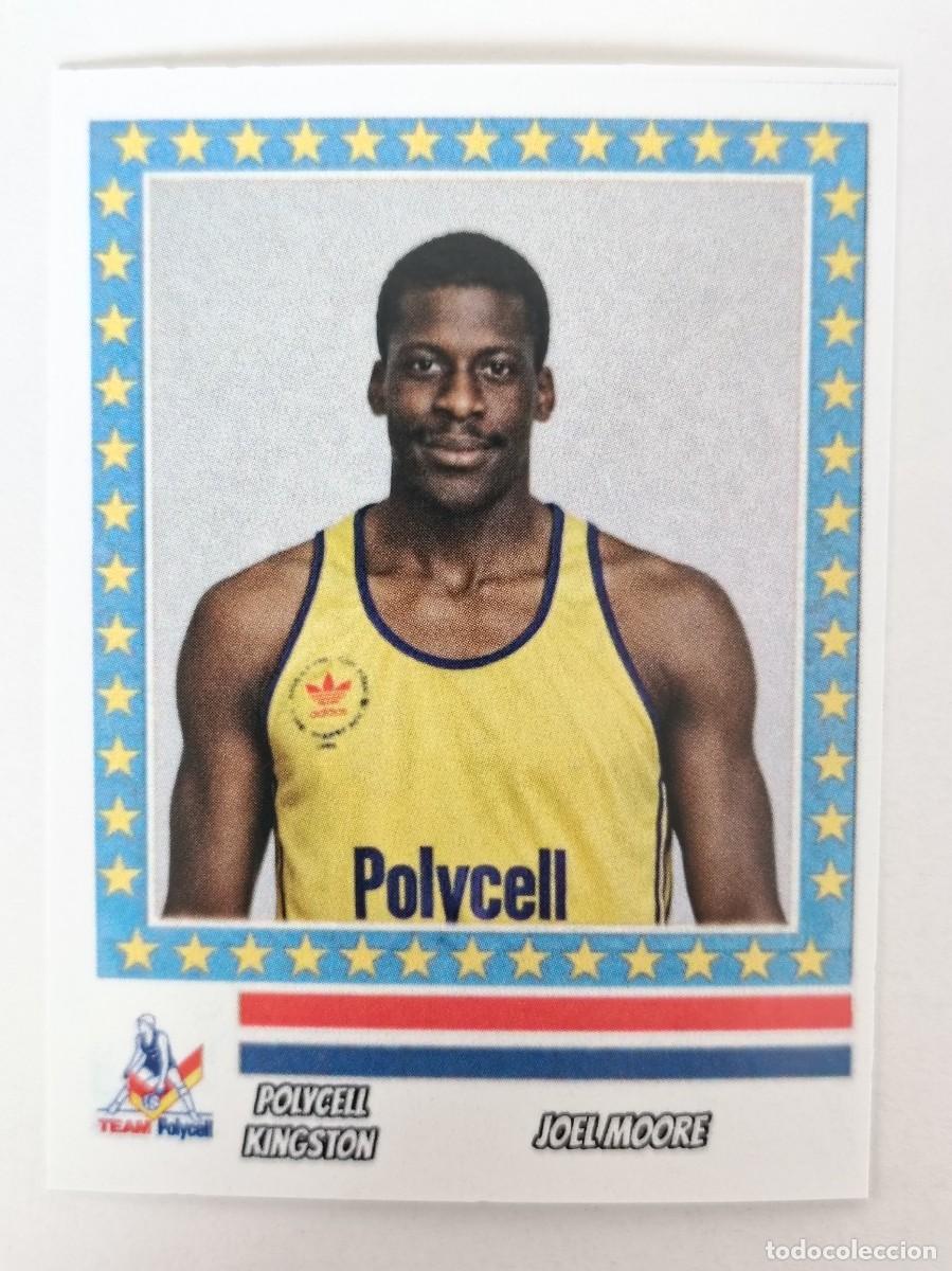 Coleccionismo deportivo: JOEL MOORE (POLYCELL KINGSTON) RECOPA DE EUROPA 87/88 BALONCESTO