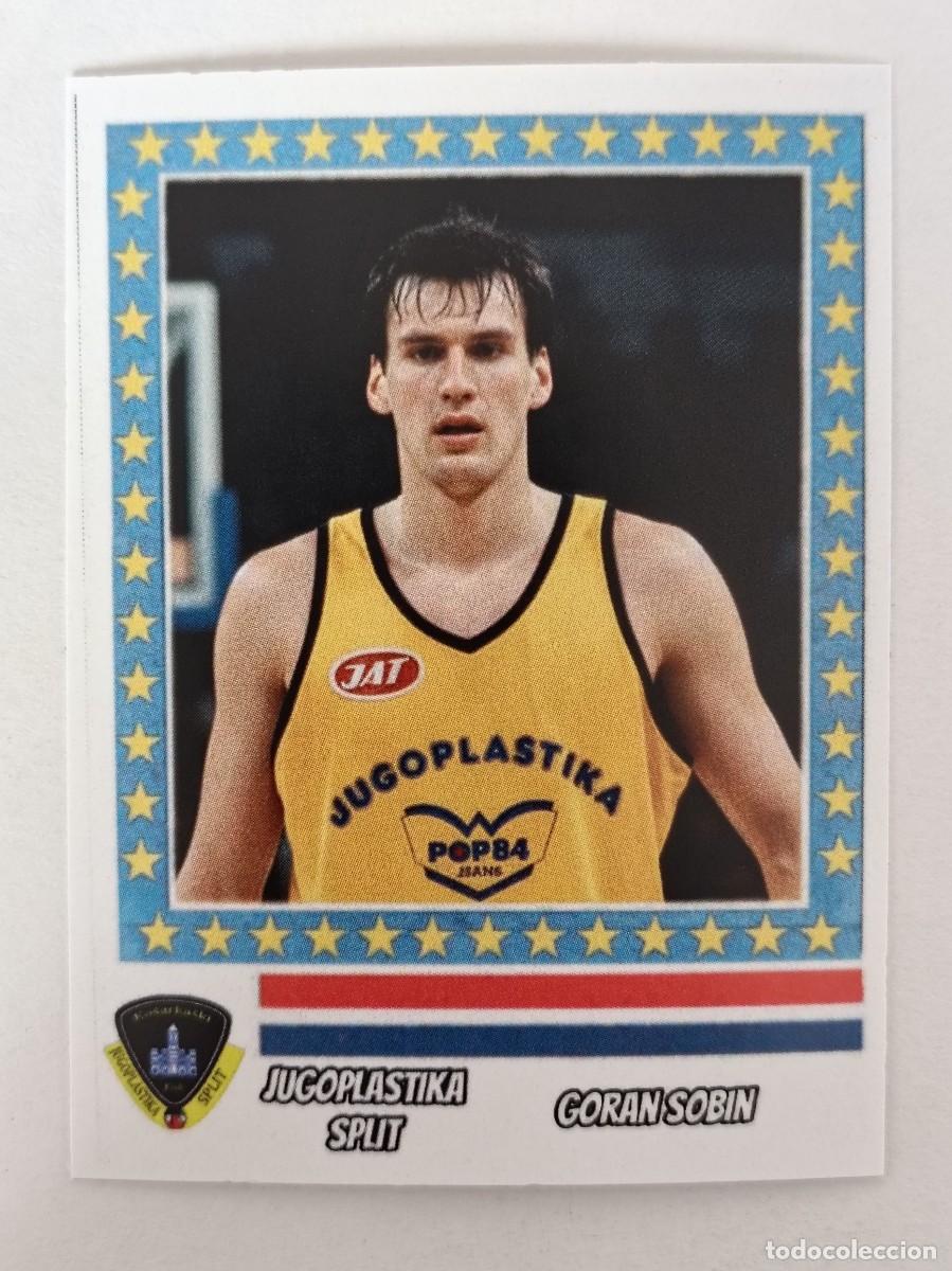 Coleccionismo deportivo: GORAN SOBIN (JUGOPLASTIKA SPLIT) COPA KORAC 87/88 BALONCESTO