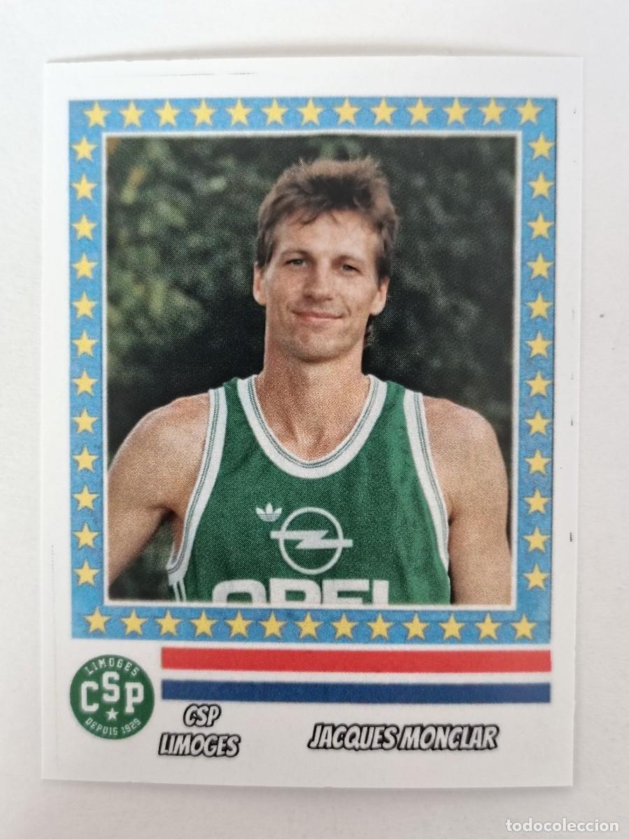 Coleccionismo deportivo: JACQUES MONCLAR (C.S.P. LIMOGES) RECOPA DE EUROPA 87/88 BALONCESTO