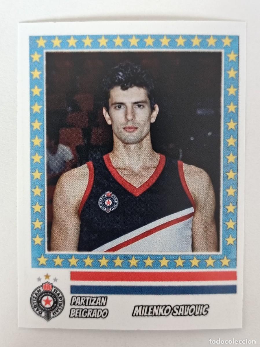 Coleccionismo deportivo: MILENKO SAVOVIC (PARTIZAN BELGRADO) COPA DE EUROPA 87/88 BALONCESTO