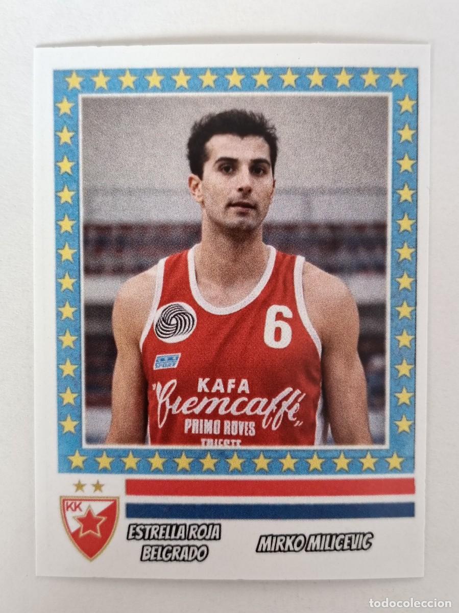 Coleccionismo deportivo: MIRKO MILICEVIC (ESTRELLA ROJA) COPA KORAC 87/88 BALONCESTO