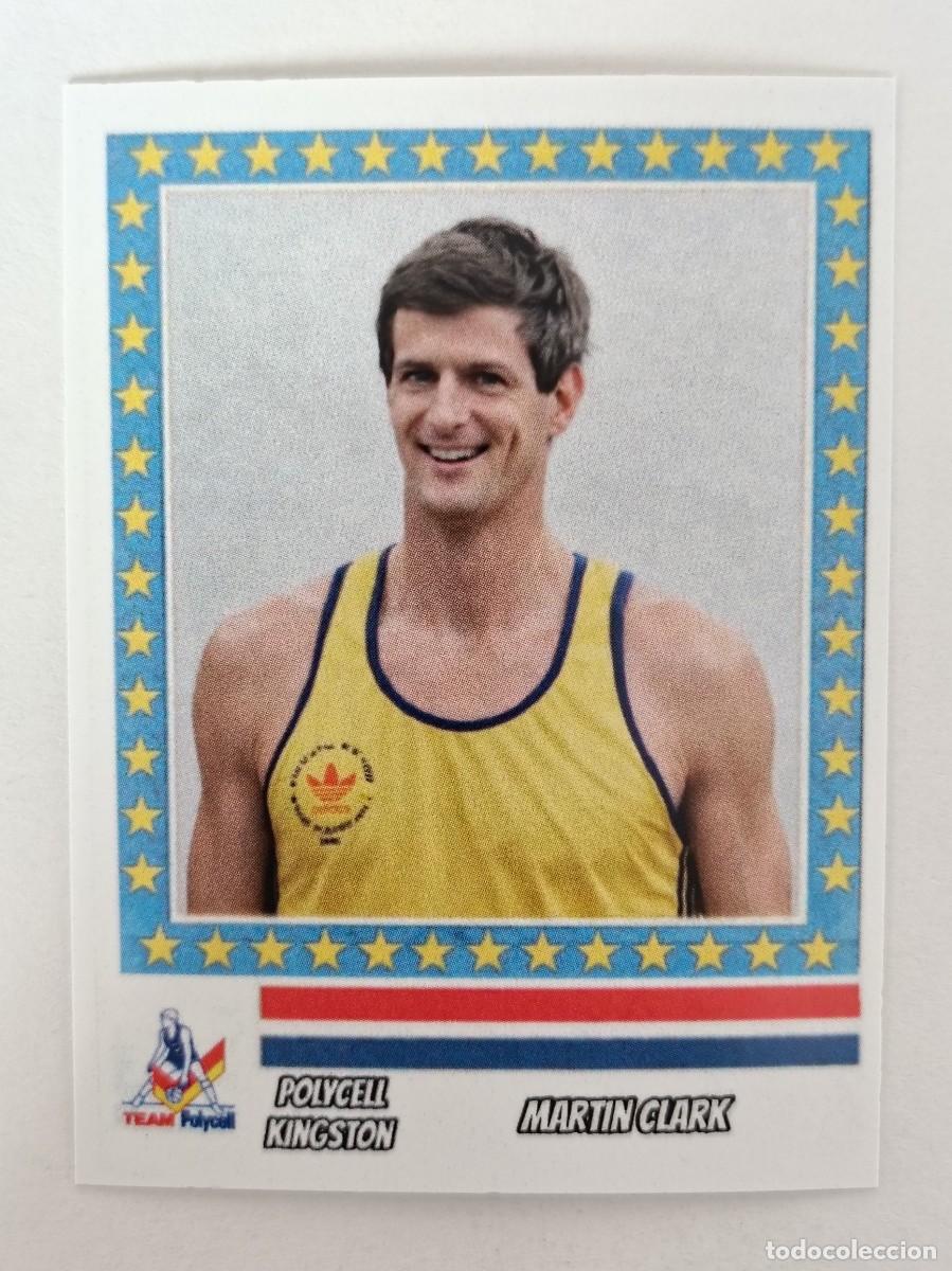 Coleccionismo deportivo: MARTIN CLARK (POLYCELL KINGSTON) RECOPA DE EUROPA 87/88 BALONCESTO
