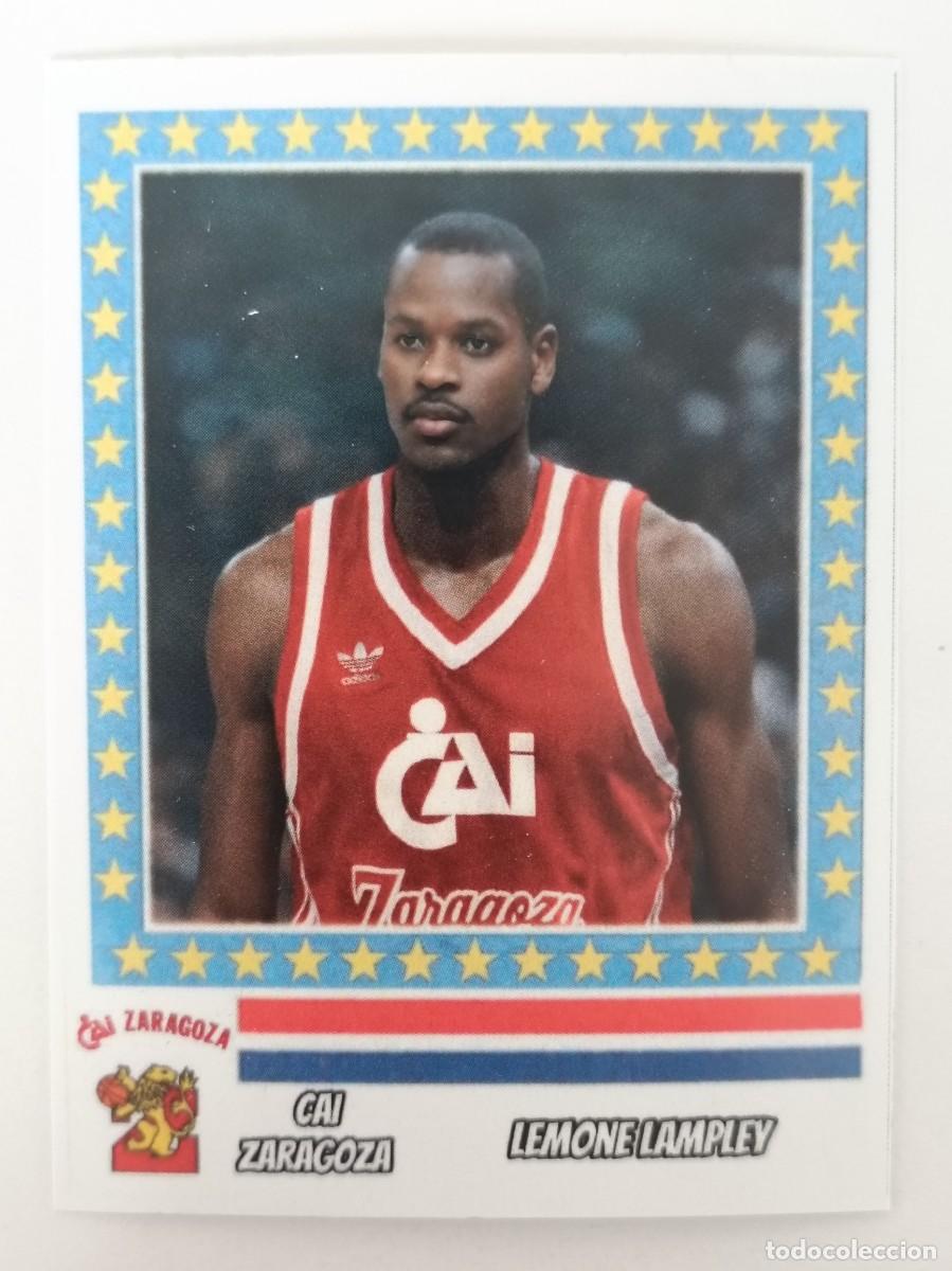 Coleccionismo deportivo: LEMONE LAMPLEY (CAI ZARAGOZA) COPA KORAC 87/88 BALONCESTO