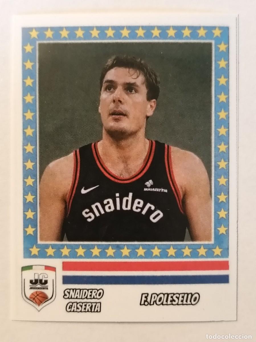 Coleccionismo deportivo: F. POLESELLO (SNAIDERO CASERTA) COPA KORAC 87/88 BALONCESTO