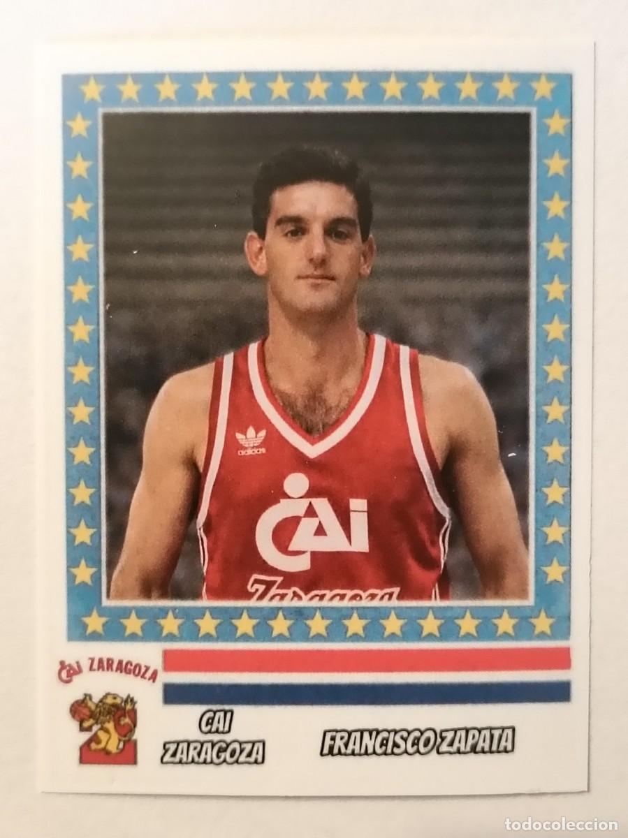 Coleccionismo deportivo: FRANCISCO ZAPATA (CAI ZARAGOZA) COPA KORAC 87/88 BALONCESTO