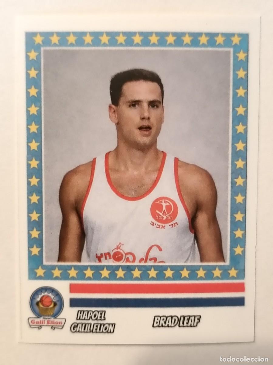 Coleccionismo deportivo: BRAD LEAF (HAPOEL GALIL ELION) RECOPA DE EUROPA 87/88 BALONCESTO