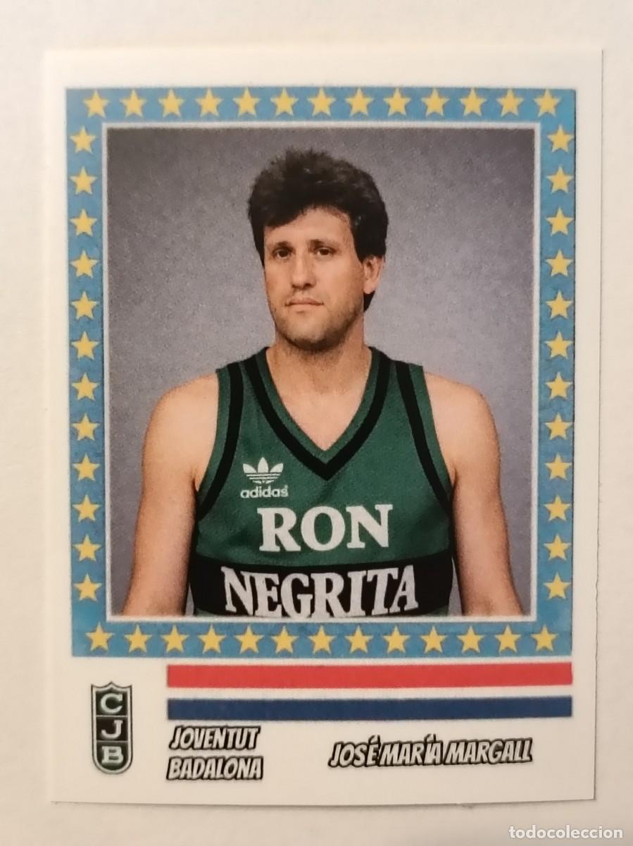 Coleccionismo deportivo: JOSE MARIA MARGALL (JOVENTUT BADALONA) RECOPA DE EUROPA 87/88 BALONCESTO
