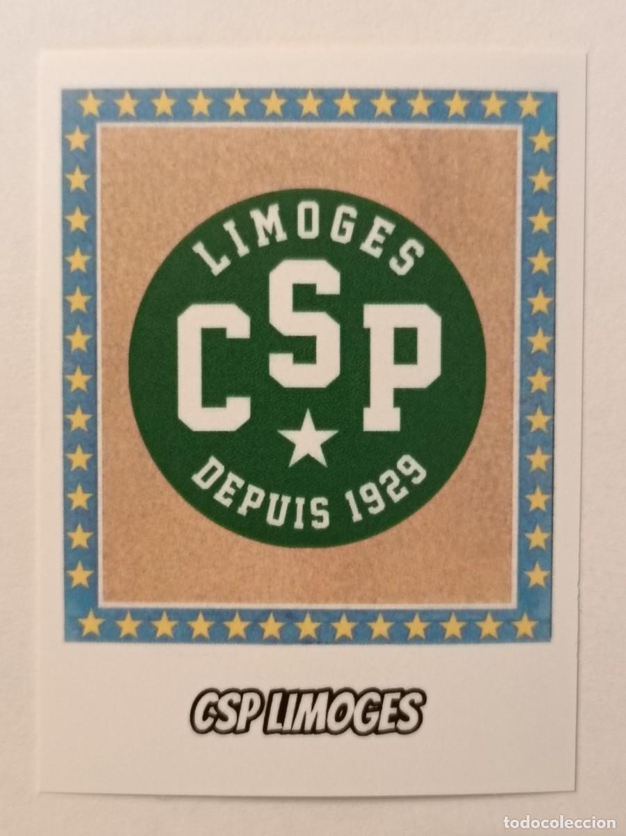 Coleccionismo deportivo: ESCUDO (C.S.P. LIMOGES) RECOPA DE EUROPA 87/88 BALONCESTO