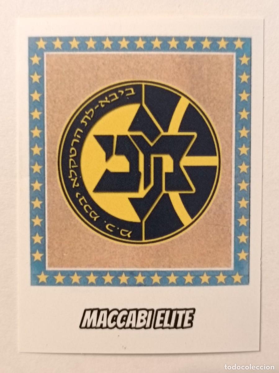 Coleccionismo deportivo: ESCUDO (MACCABI TEL AVIV) COPA DE EUROPA 87/88 BALONCESTO