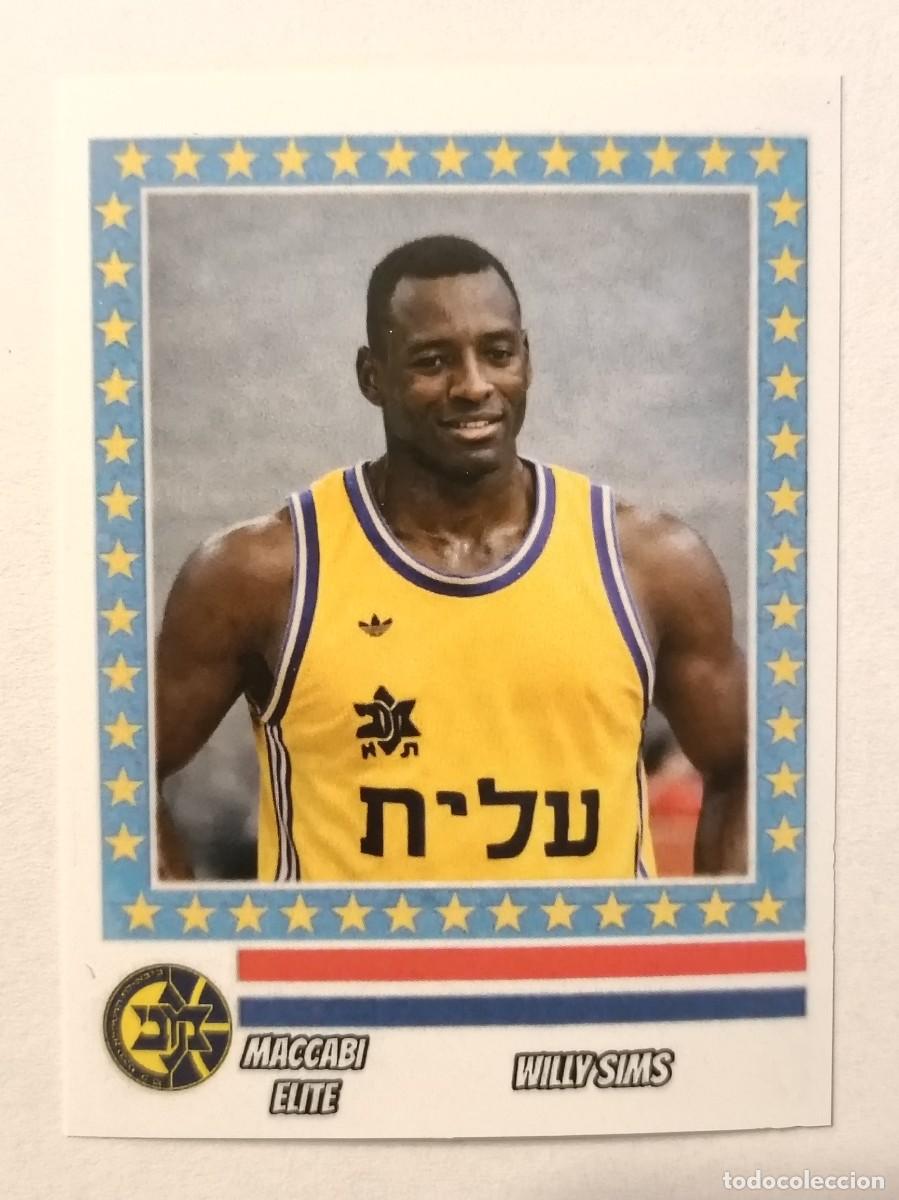 Coleccionismo deportivo: WILLY SIMS (MACCABI TEL AVIV) COPA DE EUROPA 87/88 BALONCESTO