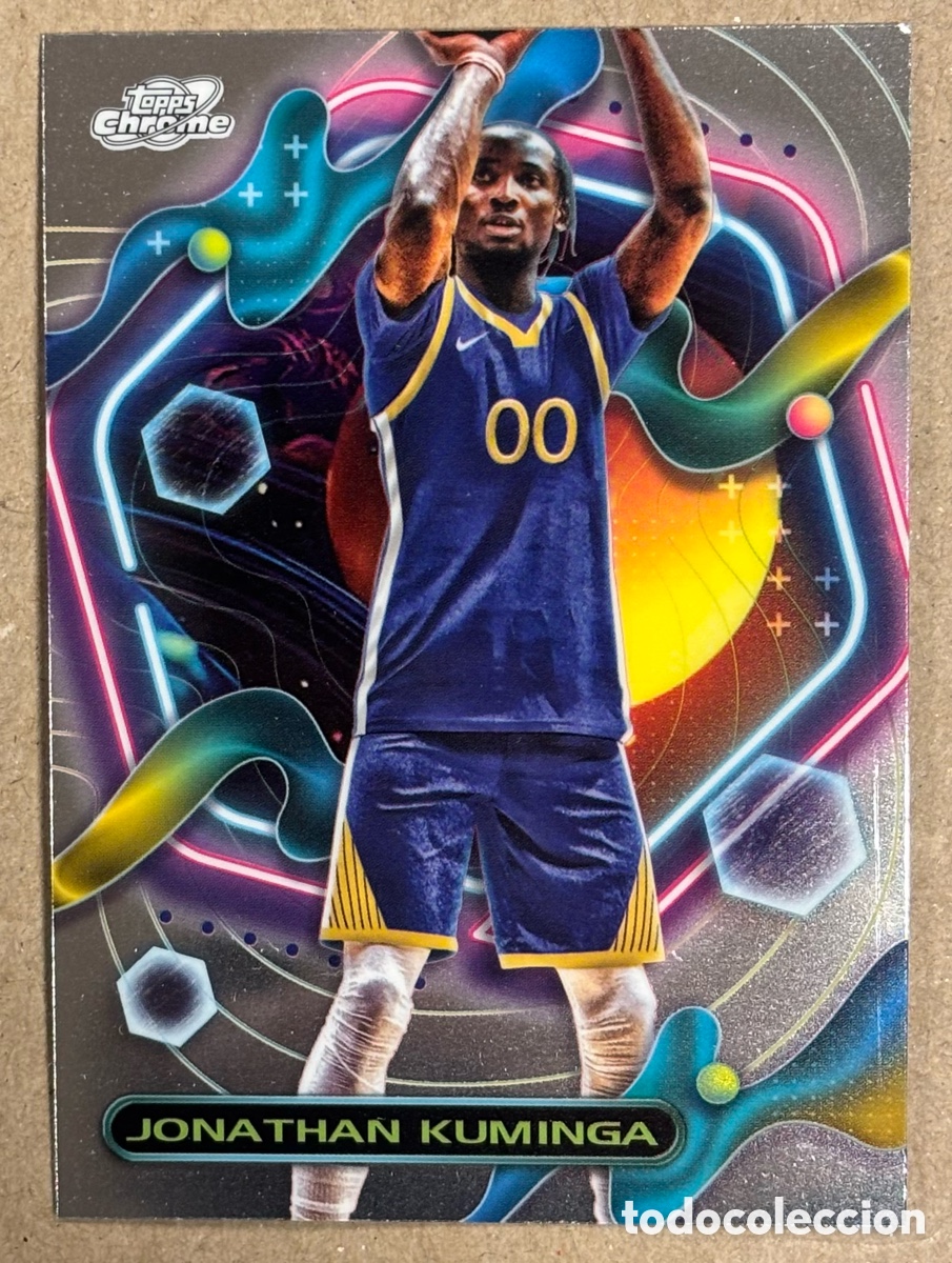 Coleccionismo deportivo: JONATHAN KUMINGA (GOLDEN STATE WARRIORS). TARJETA ROOKIE CARD NBA TOPPS COSMIC CHROME BASKETBALL.