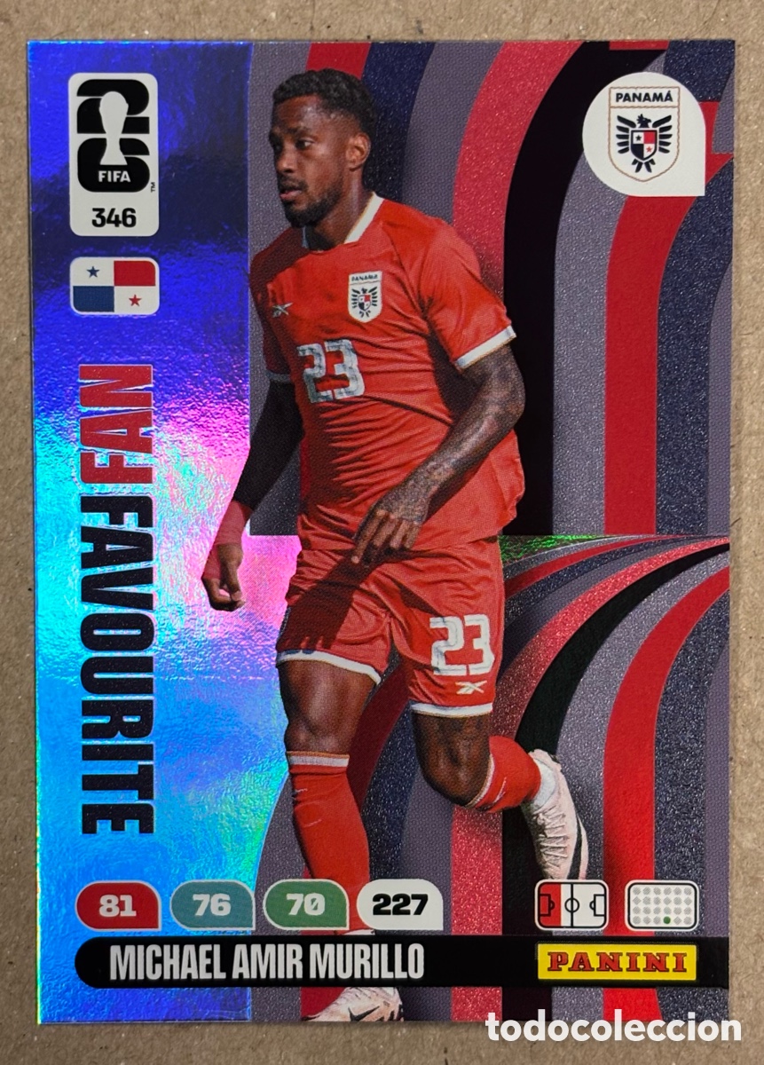 Coleccionismo deportivo: MICHAEL AMIR MURILLO (PANAM&Aacute;). CARTA FAN FAVOURITE COLECCI&Oacute;N PANINI ADRENALYN XL FIFA WORLD CUP