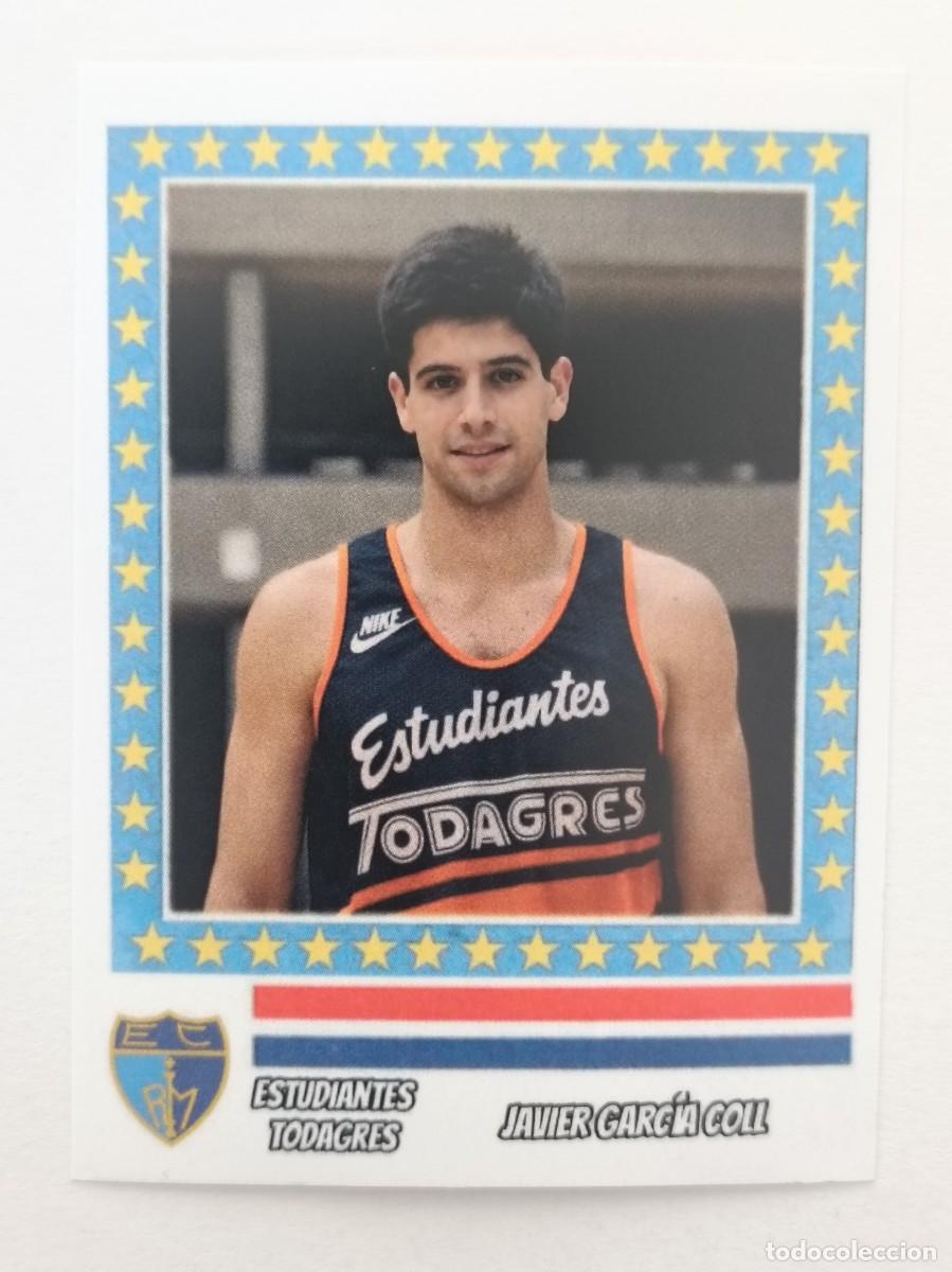 Coleccionismo deportivo: JAVIER GARCIA COLL (ESTUDIANTES TODAGRES) COPA KORAC 87/88 BALONCESTO