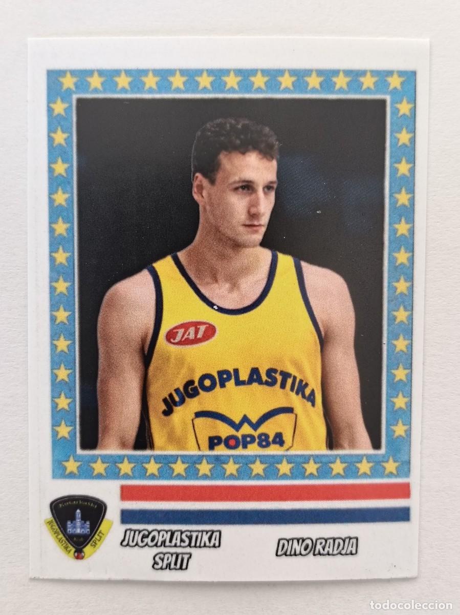 Coleccionismo deportivo: DINO RADJA (JUGOPLASTIKA SPLIT) COPA KORAC 87/88 BALONCESTO