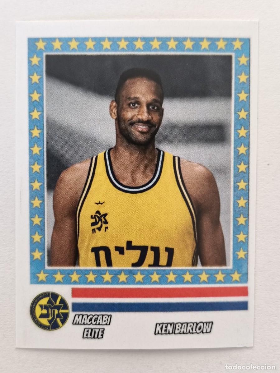 Coleccionismo deportivo: KEN BARLOW (MACCABI ELITE) COPA DE EUROPA 87/88 BALONCESTO