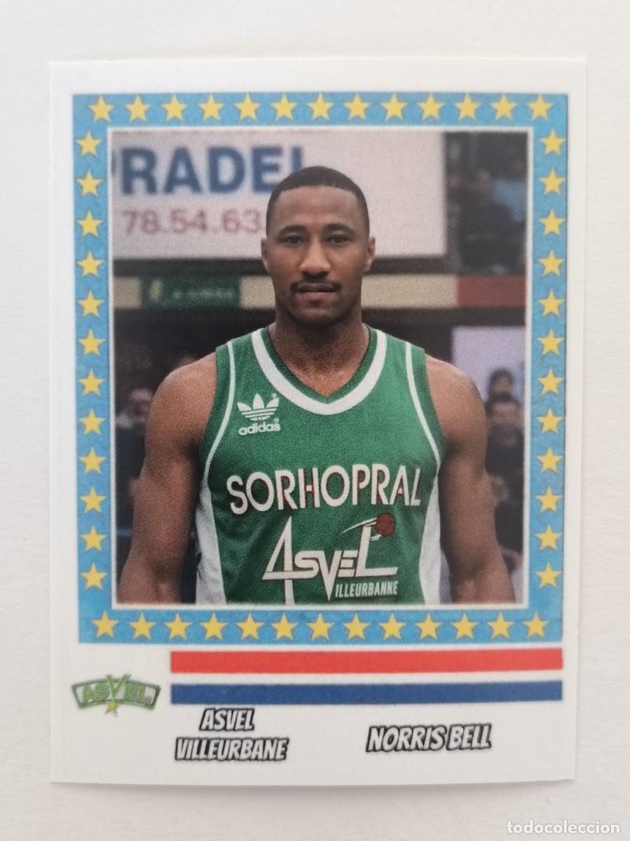Coleccionismo deportivo: NORRIS BELL (ASVEL VILLEURBANNE) COPA KORAC 87/88 BALONCESTO