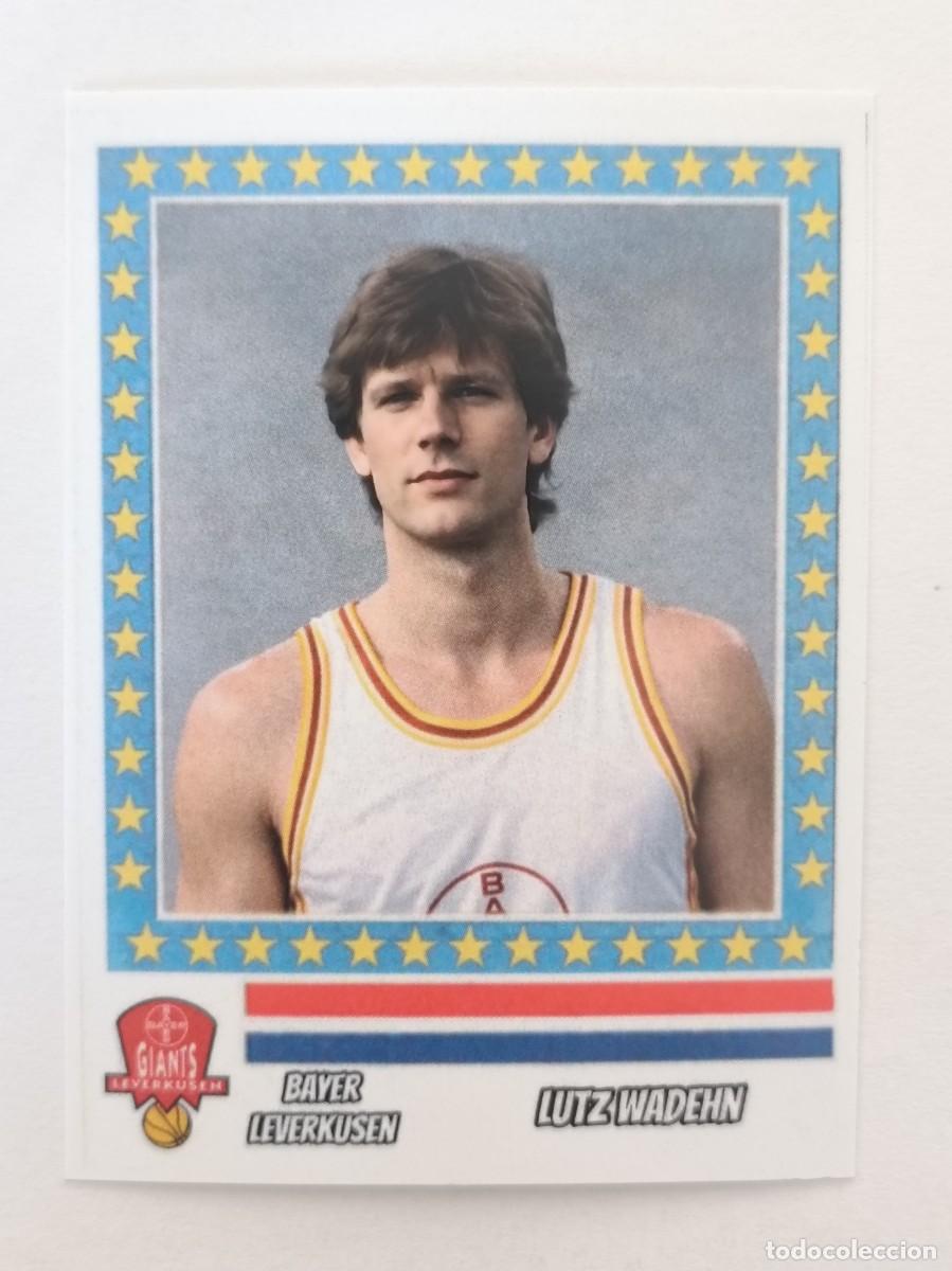Coleccionismo deportivo: LUTZ WADEHN (BAYER LEVERKUSEN) RECOPA DE EUROPA 87/88 BALONCESTO
