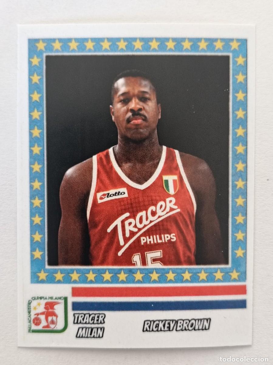 Coleccionismo deportivo: RICKEY BROWN (TRACER MILAN) COPA DE EUROPA 87/88 BALONCESTO