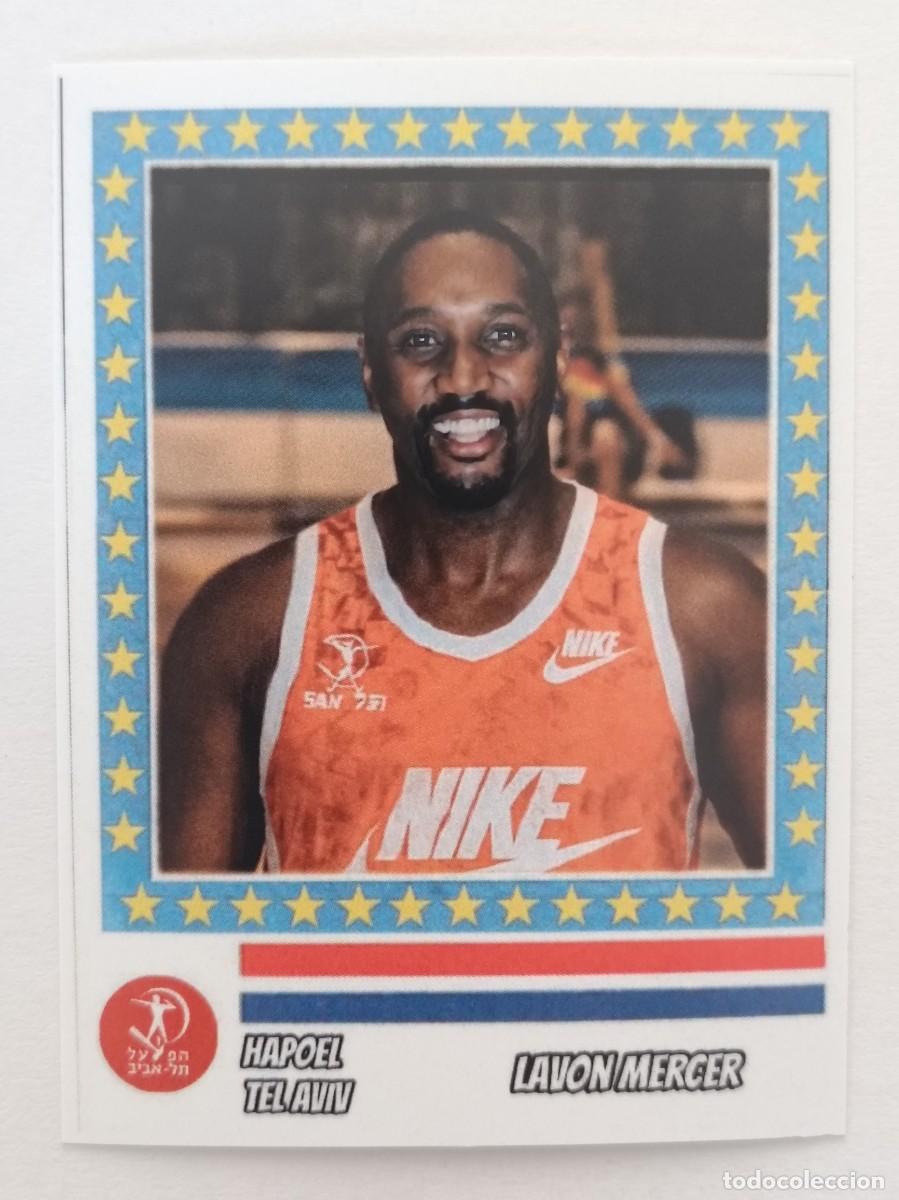 Coleccionismo deportivo: LAVON MERCER (HAPOEL TEL AVIV) COPA KORAC 87/88 BALONCESTO