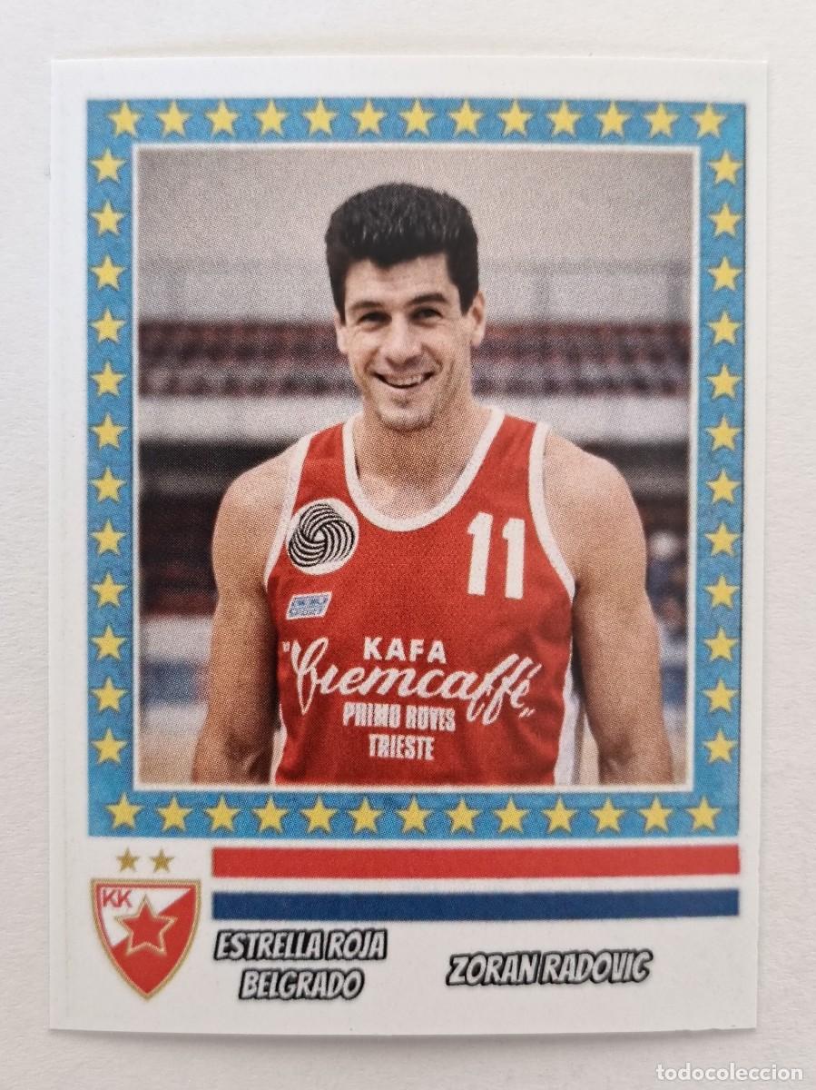 Coleccionismo deportivo: ZORAN RADOVIC (ESTRELLA BELGRADO) COPA KORAC 87/88 BALONCESTO