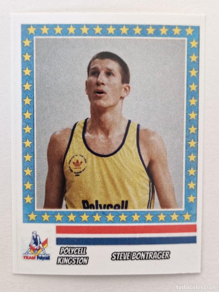 Coleccionismo deportivo: STEVE BONTRAGER (POLYCELL KINGSTON) RECOPA DE EUROPA 87/88 BALONCESTO