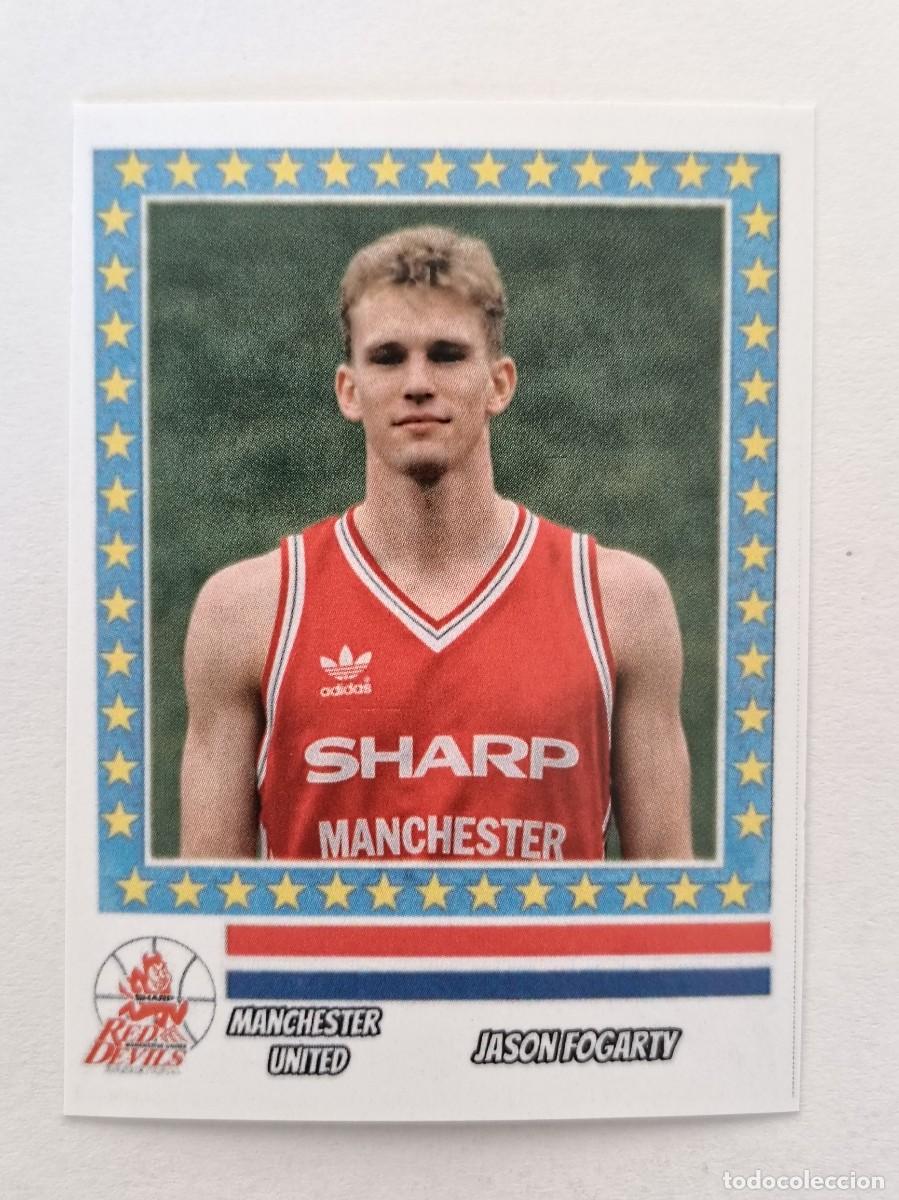 Coleccionismo deportivo: JASON FOGARTY (MANCHESTER UNITED) COPA KORAC 87/88 BALONCESTO