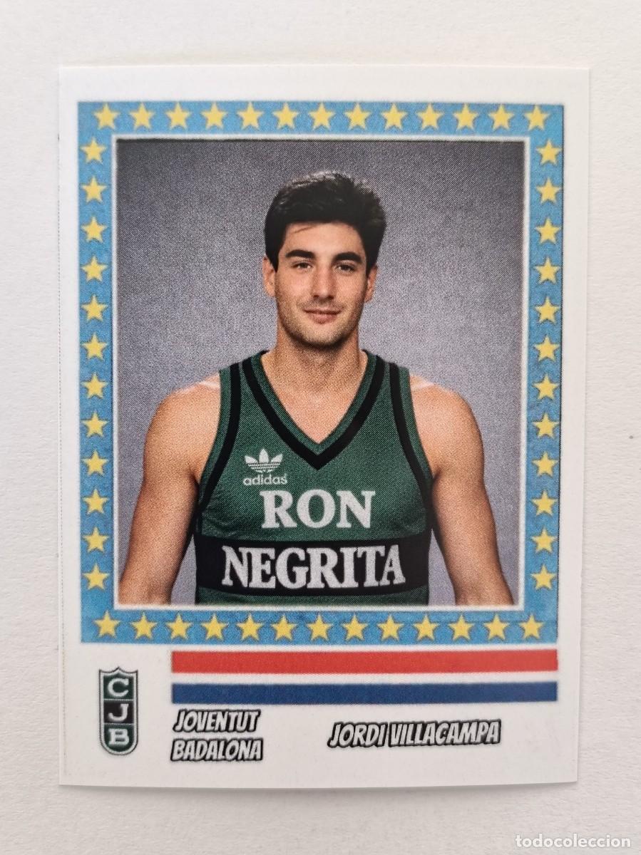 Sammelleidenschaft Sport: JORDI VILLACAMPA (JOVENTUT BADALONA) RECOPA DE EUROPA 87/88 BALONCESTO
