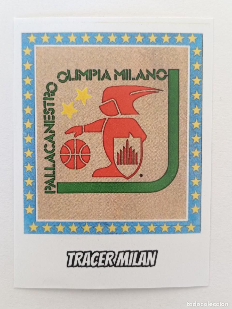 Coleccionismo deportivo: ESCUDO (TRACER MILAN) COPA DE EUROPA 87/88 BALONCESTO
