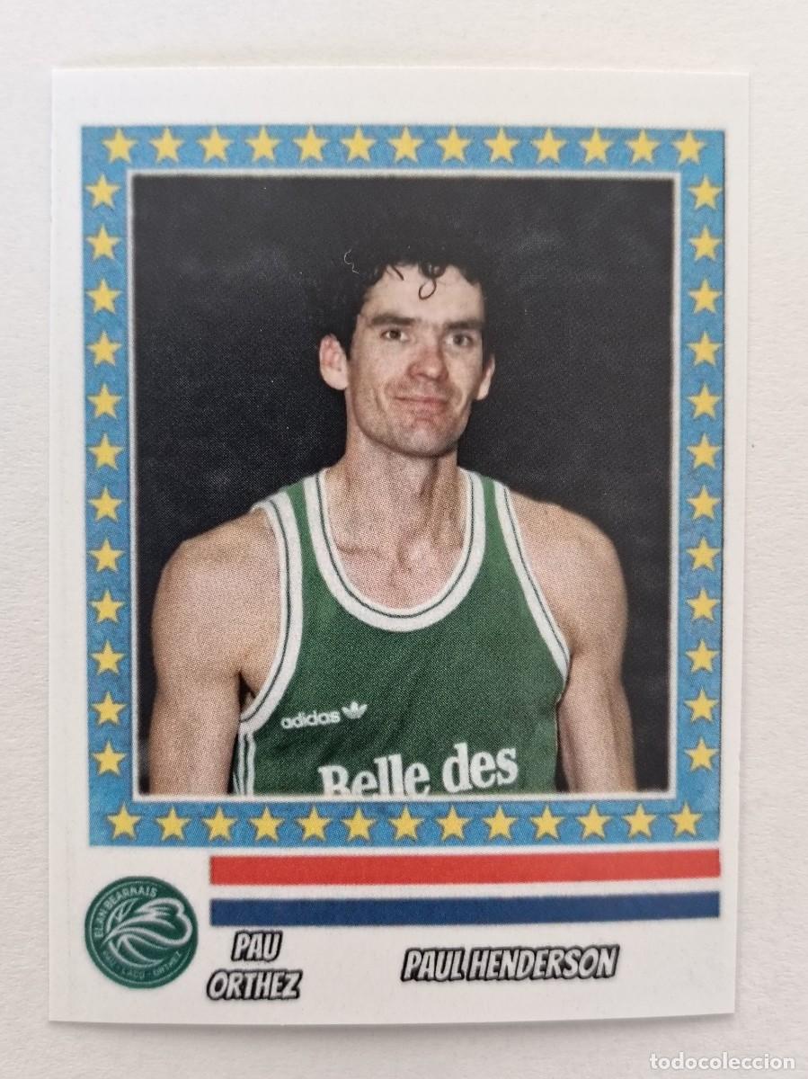 Coleccionismo deportivo: PAUL HENDERSON (PAU ORTHEZ) COPA DE EUROPA 87/88 BALONCESTO