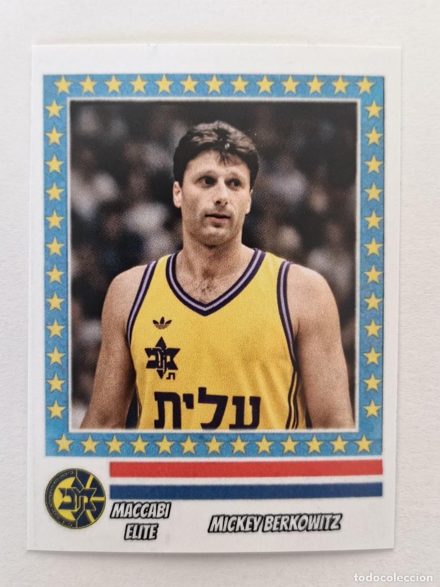 Coleccionismo deportivo: MICKEY BERKOWITZ (MACCABI ELITE) COPA DE EUROPA 87/88 BALONCESTO