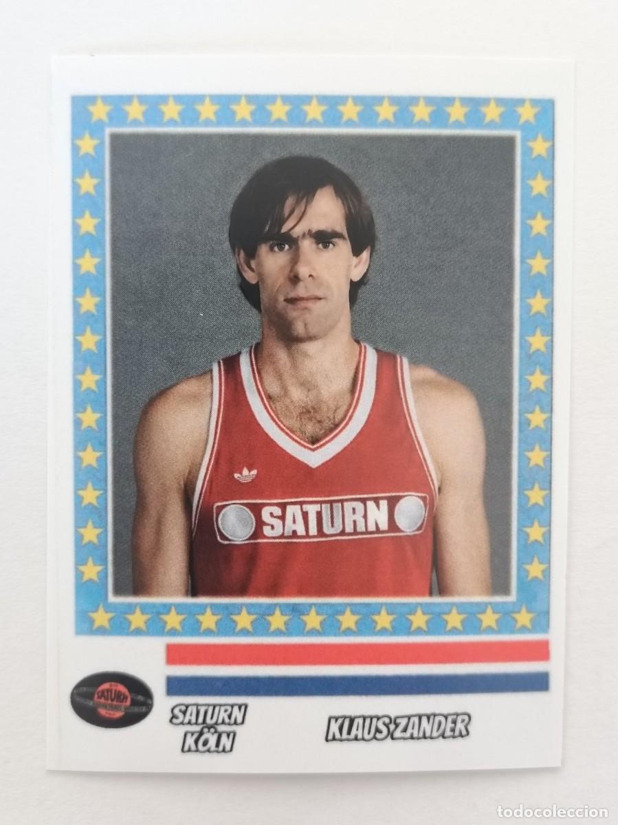 Coleccionismo deportivo: KLAUS ZANDER (SATURN KOLN) COPA DE EUROPA 87/88 BALONCESTO