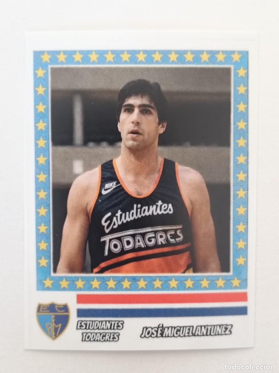 Coleccionismo deportivo: JOSE MIGUEL ANTUNEZ (ESTUDIANTES TODAGRES) COPA KORAC 87/88 BALONCESTO